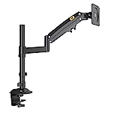Soporte de Escritorio con Resorte de Gas para Pantallas LCD de 22 a 35 Pulgadas con VESA 75 X 75 mm...