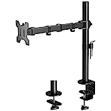 BONTEC Soporte Monitor para Pantallas LCD LED de 13-32 Pulgadas, Brazo Monitor de Escritorio para...