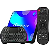 Android TV Box 11.0, Smart TV Box 4GB RAM 32GB ROM Android Box Compatible con 4K/ 3D/ H.265 HDMI USB...
