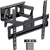 PERLESMITH Soporte TV Pared Articulado Inclinable Y Giratorio – Soporte TV para 26-65 Pulgadas...